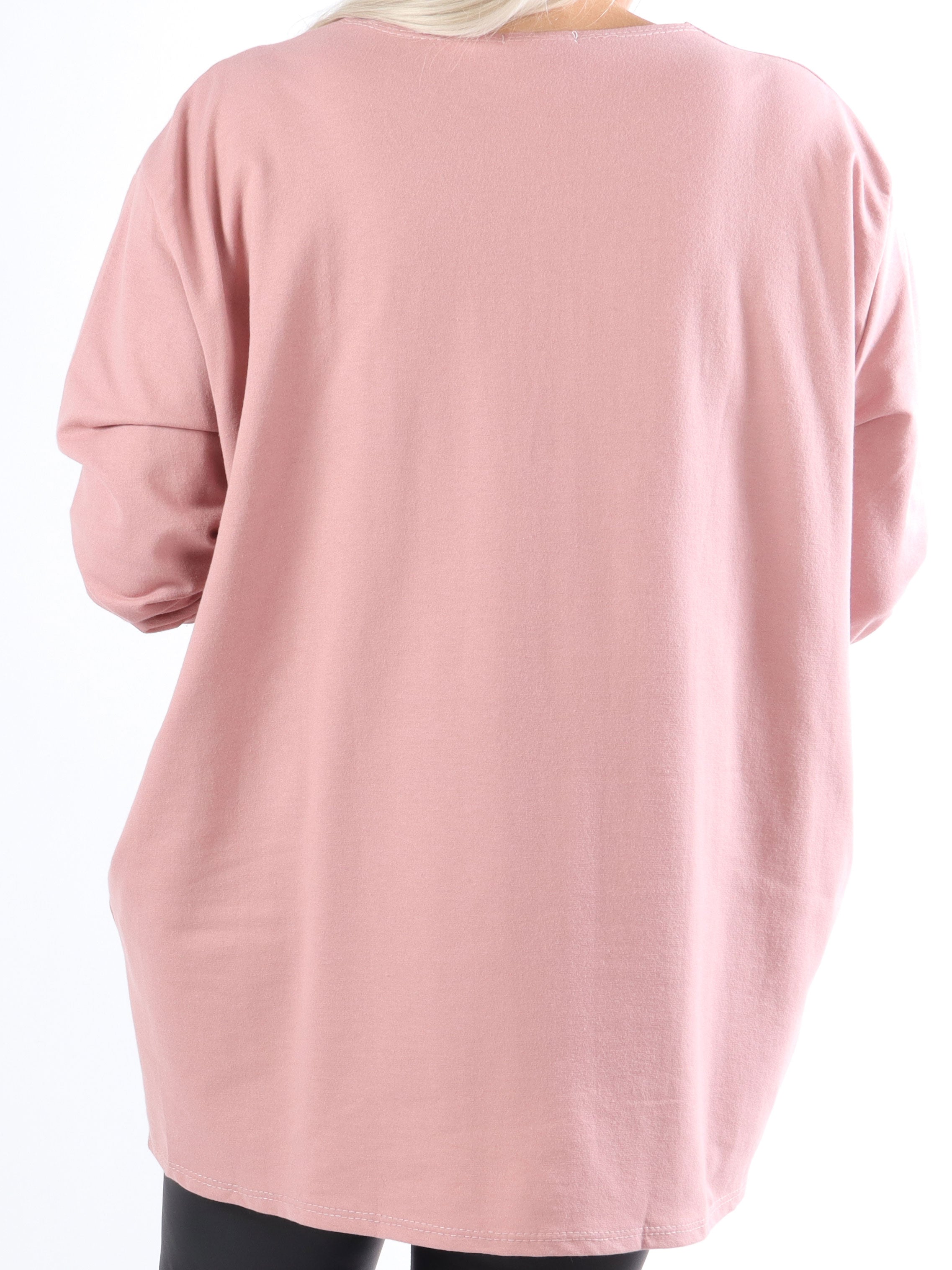 Limitless - Joggingblus i stora storlekar med text och liknande